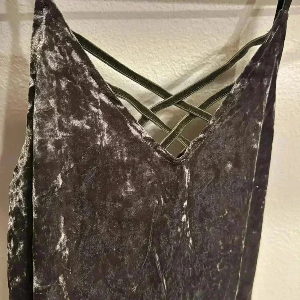 Velvet Boho Strappy Tank by American Eagle - Picture 2 of 4